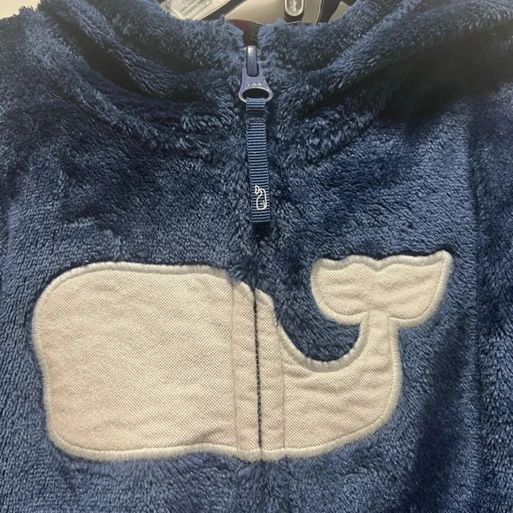 Vineyard Vines Boys Jumpsuit Romper Hooded 2T NWOT - Picture 2 of 3